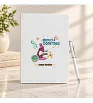 Biyoloji Öğretmenine İsme Özel Defter ve Kalem Seti