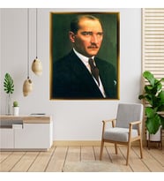 ÇERÇEVELİ ATATÜRK TABLO S146