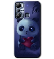 İnfinix Hot 20i Kılıf HD Desen Baskılı Kılıf - Bebek Panda