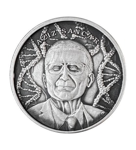 AgaKulche Aziz Sancar Gümüş Sikke Coin