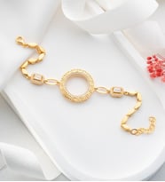 Saklı Takı 925 Ayar Gümüş Çeyrek Model Bileklik