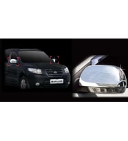 Hyundai Santa Uyumlu Fe 2006 2009 Ayna Kapağı ABS Krom Parça (Karışık)