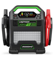 Lokithor J10000HD 12V/24V 10.000Amp LiFePO4 Akıllı Akü Takviye + Powerbank + Led Lamba