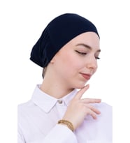 Pratik Bone Pamuklu Tesettür İç Bone, Başörtüsü İçin Hazır Viskon Şapka, Namaz Günlük Kullanım İçin