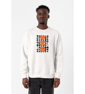 Love Death Robots Orange Beyaz Erkek 2ip Sweatshirt