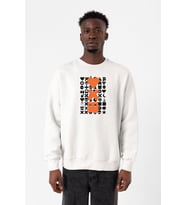 Love Death Robots Orange Beyaz Erkek 2ip Sweatshirt
