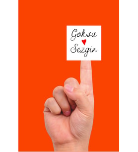 Kare Kuşe Sticker Nişan Kına Nikah Doğum Günü Etiketi 50 adet 3,5 cm 00013