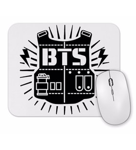 BTS Kore Müzik Logo Mouse Pad