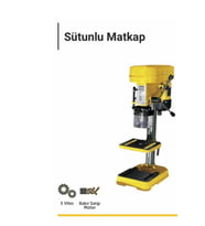 Rtrmax Sütunlu Matkap Rtm613