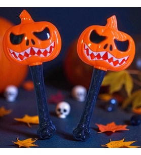 3 ADET BAL KABAĞI IŞIKLI ÇUBUK HALLOWEN LED LİGHT DECOR STİCK 23 CM CADILAR BAYRAMI LED IŞIKLI ÇUBUK