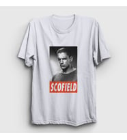 Presmono Unisex Beyaz Michael Scofield Prison Break T-Shirt 276035tt
