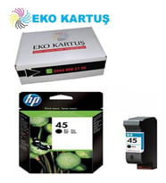 Eko Kartuş HP Muadil Deskjet 720C Yazıcı Siyah Kartuş 45A (51645A)