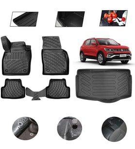 Volkswagen T-Cross 2021 Model 4D Bagaj Paspas Set