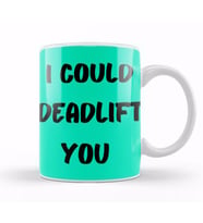 Gym Workout Fitness Lover Motivation Gift Quotes For MEN   Kupa Bardak Porselen