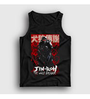 Presmono Unisex Siyah The Wolf Brigade Jin Roh Atlet 545368tt