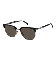 David Beckham Unisex Güneş Gözlüğü - Siyah Kemik Çerçeve Füme Cam %100 UV Koruma DB 1176/G/S Ans 54