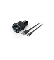Philips DLP2553V Araç içi Şarj Cihazı & Micro Usb Kablo, Siyah
