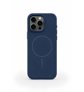 iPhone 14 Pro Max Mag Core Akıllı MagSafe Animasyonlu Silikon Kılıf Lacivert