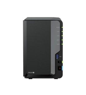 SYNOLOGY DS225 PLUS CELERON QC- 2GB RAM- 2-diskli Nas Server (Disksiz)