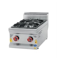CSA Karacasan 900 Seri Set Üstü 40 cm 2 Gözlü Doğalgazlı Ocak