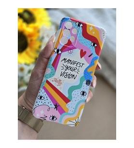 Samsung Galaxy A13 Uyumlu Baskılı Şeffaf Telefon Kılıfı