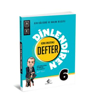 Eker Test Yayınları 6. Sınıf Din Kültürü ve Ahlak Bilgisi Dinlendiren Defter (Çok Renkli)