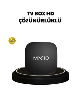 MX Box S 4K Android TV Box – Google Asistan, Dolby Ses, 8 GB Hafıza, Chromecast Desteği