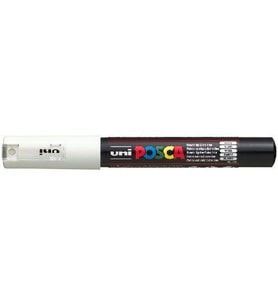 Uni Posca PC-1M Boyama Markörü 0.7 mm BEYAZ 
