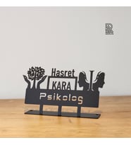 Psikolog Masa İsimlik - Kişiye Özel İsimlik - Psikolog Psikolij Danışman İsimlik