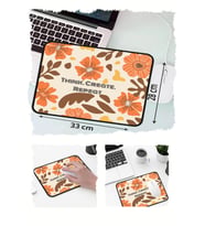 Motto Think Mod Tasarımlı 33x28 Cm Mousepad Kaymaz Taban Rahat Konforlu Mouse Pad