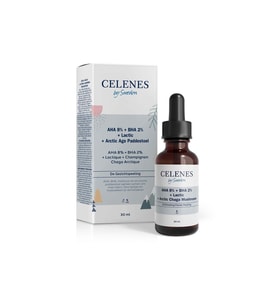 Celenes Aha + Bha + Lactin + Arctic Chaga Mushroom Serum 30 Ml