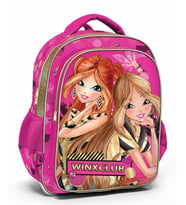 Winx Club 63273 Pembe/Altın Sarısı Kız Çocuk İlkokul Çantası