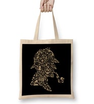Sherlock Holmes Collage Bez Çanta Uzun Saplı
