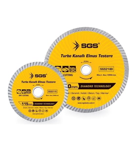 SGS2115 Turbo Kanallı Elmas Kesici 115MM