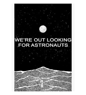 The National (band) - Astronot Arıyor (timsah) Tablo Ahşap Poster Dekoratif