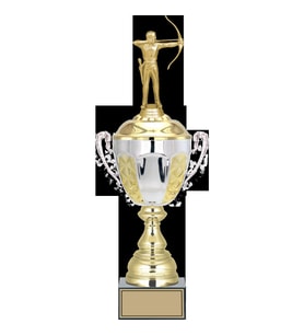 ODAK KUPA - Figürlü Kupalar - Okçu Figürlü Kupalar FG-087 B - 46 cm