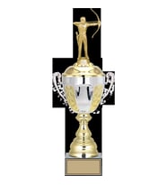 ODAK KUPA - Figürlü Kupalar - Okçu Figürlü Kupalar FG-087 B - 46 cm