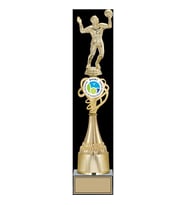 ODAK KUPA - Figürlü Kupalar - Voleybol Erkek Figürlü Kupalar FG-036 A - 44 cm