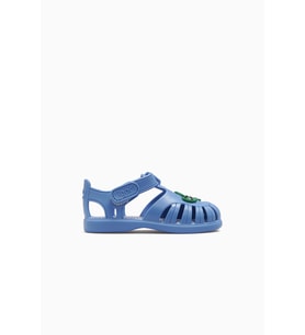 Igor Tobby Croco Unisex Kaymaz Taban Çocuk Sandalet 26y S10371 Mavi