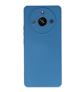 Realme 11 Pro Kılıf Nano İçi Kadife Silikon - Mavi