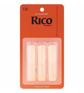 Rico RCA0315 Sib Klarnet Kamışı (3'lü) No:1,5