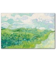 Cakatablo Yeşil Buğday Tarlaları Vincent Van Gogh MDF Tablo