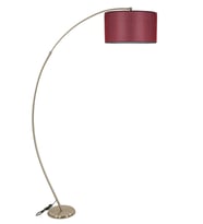 MISRA MAT KROM LAMBADER SİLİNDİR HASIR BORDO ABAJURLU