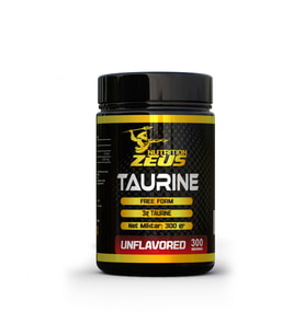 Zeus Nutrition Taurine Powder 300 Gr-Aromasız (Turkuaz)