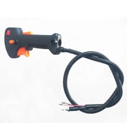 Motorlu Yan Tip Tırpan Tetik Kabze Komple Gaz Teli 20Mm Boru Çapı