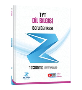 Zeduva Yayınları Türkçe Saati TYT Dil Bilgisi 1 Kitap 3 Kamp Soru Bankası