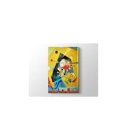 Wassily Kandinsky - Silent Harmony Tablo - 106155 - 40x30 Cm