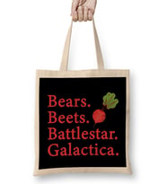 Bears Beets Battlestar Galactica The Office Jim Halpert Dwight Schrute Funny Dwight Schrute Off 01 Bez Çanta Uzun Saplı