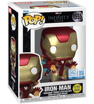 Funko Pop! Plus: Avengers End Game - Iron Man Beams - Glow In The Dark - Koleksiyon Vinil Figür - He (Krem)