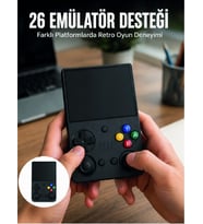 LCD Retro Oyun Konsolu TV Bağlantı Destekli Çift Analog Joystick El Tipi Konsol